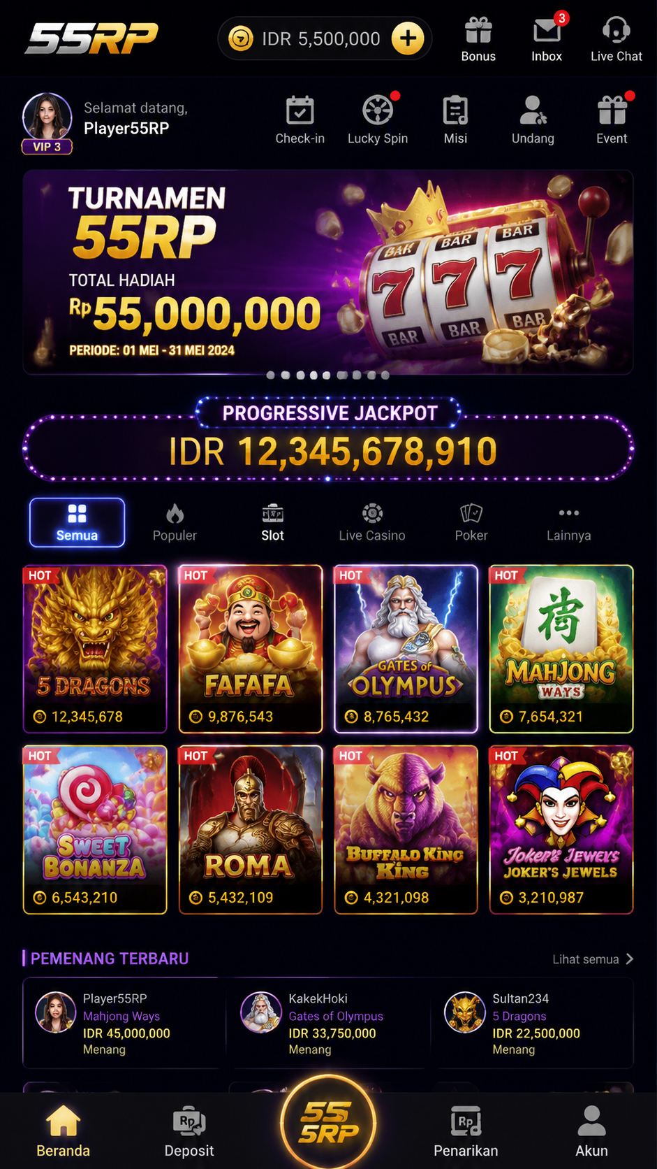 Screenshot 1 55rp